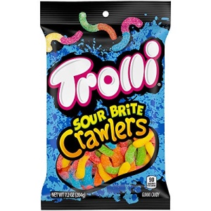 Trolli Sour Brite Crawlers, Original, 204g
