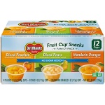 Del Monte No Sugar Added Fruit Cups, 113g (Pack of 12)
