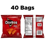 Doritos Nacho Cheese Chips, 28g (Pack of 40)