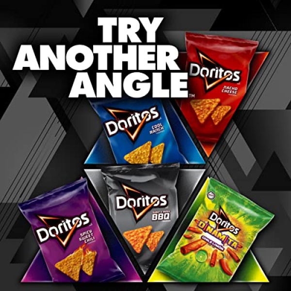 Doritos Nacho Cheese Chips, 28g (Pack of 40)
