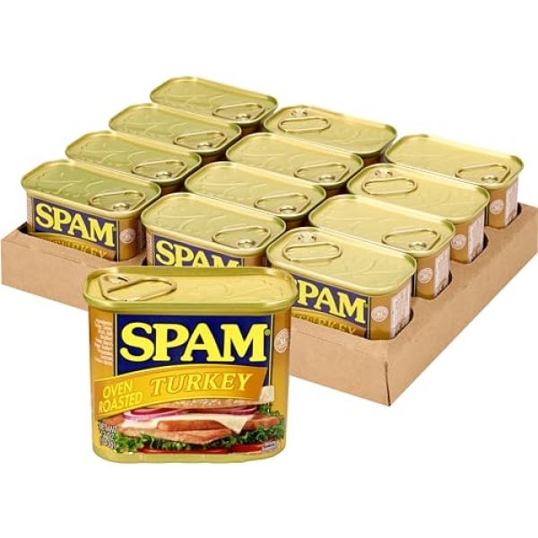SPAM Oven Roasted Turkey, 340g (Pack of 12)