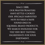 Squirrel Brand Sweet Brown Butter Cashews, 100g Bag