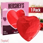 HERSHEYS Milk Chocolate Heart, 142g, 1 pack