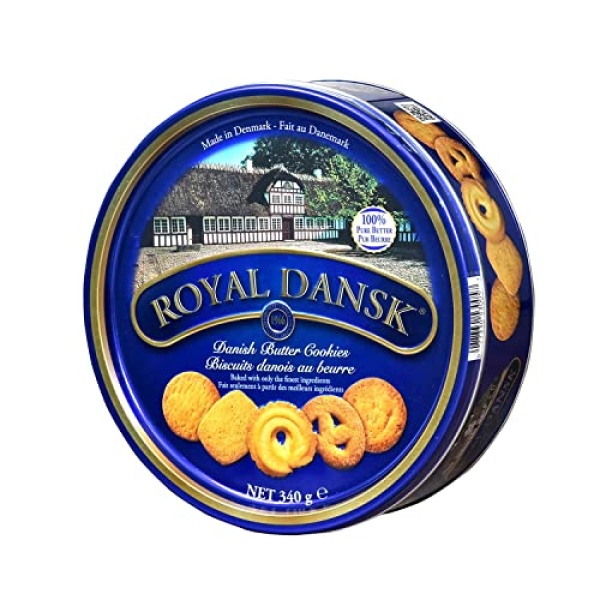 Royal Dansk Danish Cookies, No Preservatives, 340g