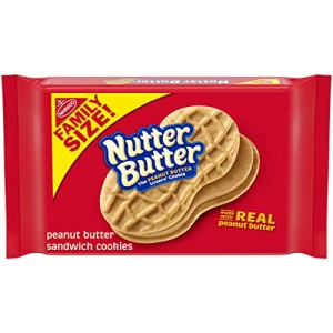 Nutter Butter Family Size Peanut Butter Cookies, 454g