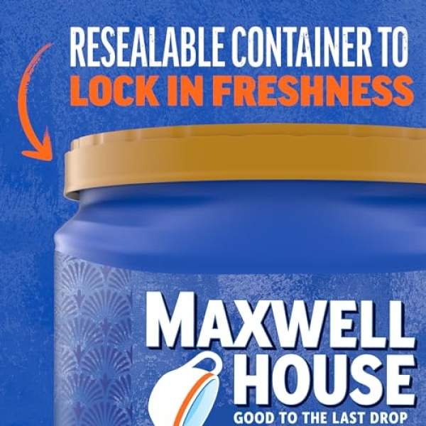 Maxwell House French Roast Dark Coffee (725g Canister)