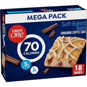 Fiber One 70 Cal Soft-Baked Bars, Cinnamon Coffee Cake