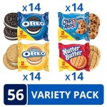 OREO & Chips Ahoy! Variety Pack, 56 Snack Packs