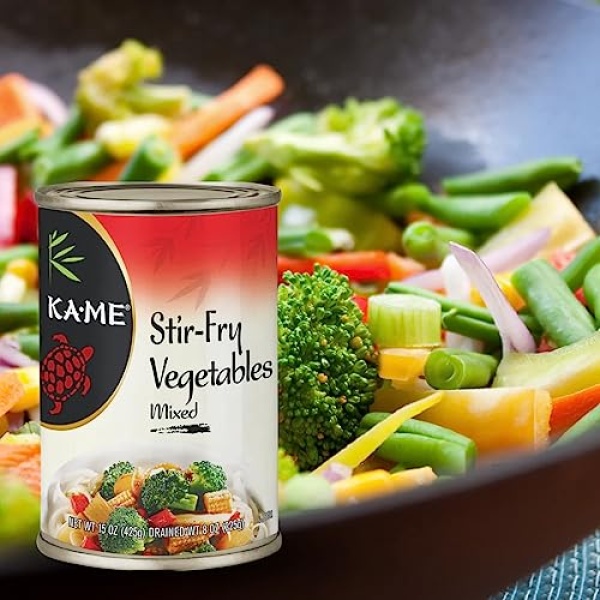 KA-ME Stir-Fry Vegetables, 425g (Pack of 3)