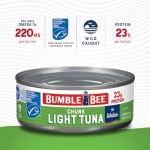 Bumble Bee Chunk Light Tuna, 142g Cans (Pack of 24)