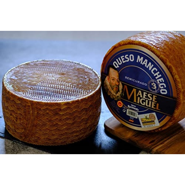 Manchego Cheese Whole Wheel - Approx 900g