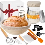 Sourdough Starter Kit with Banneton Basket & Baking Tools