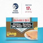 Bumble Bee Smoked Trout Fillets, 108g Can, 17g Protein