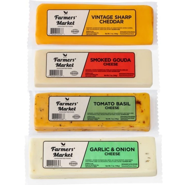 Farmers' Market Cheese Block Assortment 200g 4-Pack