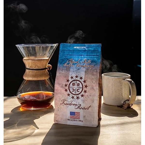Black Rifle Coffee Freedom Roast, Medium, 340g Bag