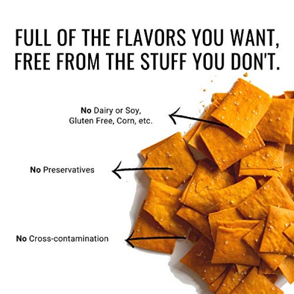 Every Body Eat Snack Thins, Cheese-less, Vegan, GF, DF (2 Pack)