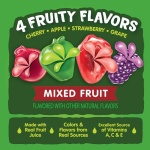 Black Forest Juicy Burst Fruit Snacks, Mixed Fruit, 22.7g (40 Count)
