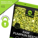 NUT CRAVINGS - Raw Pumpkin Seeds, Unsalted, Shelled, 454g