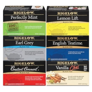 Bigelow Black Tea Variety Pack, 120 Tea Bags