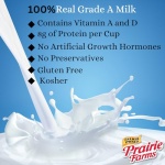 Prairie Farms UHT Whole Milk, 946ml (4 Pack)