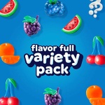 Airheads Variety Box, 60 Full Size Fruit Taffy Bars