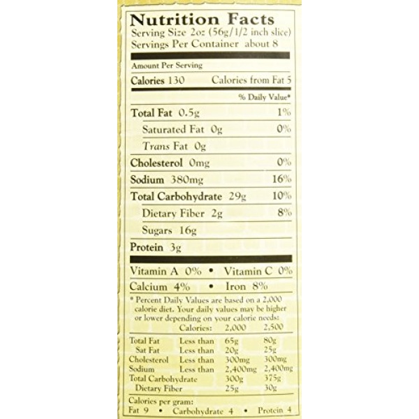 B&M Brown Bread with Raisins, 454g