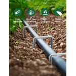 GROWNEER 50-Pack 30cm Heavy Duty 11 Gauge Garden Stakes