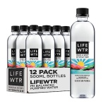 LIFEWTR Premium Water, 500ml Bottles, Pack of 12