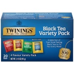 Twinings Black Tea Variety Pack, 20 Bags Each (3 Pack)