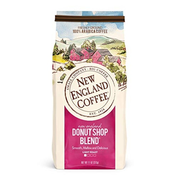 New England Coffee Donut Shop Light Roast, 312g Bag