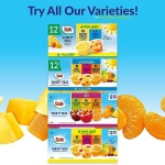 Dole Fruit Bowls Gel Variety Pack, 12 Cups, 113g Each