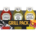 Heinz Ketchup, Relish & Mustard Picnic Pack, 3 Count