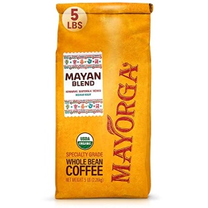 Mayorga Medium Roast Whole Bean Coffee, 2.27 kg Bag