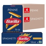 Barilla Penne & Spaghetti Pasta Variety Pack, 454g (8 Pack)
