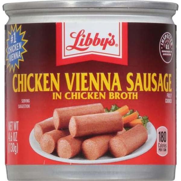Libby's Chicken Vienna Sausage in Broth, 130g
