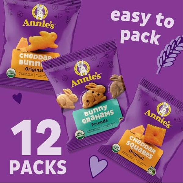 Annie's Organic Snack Variety Pack, 12 Pouches, 312 g