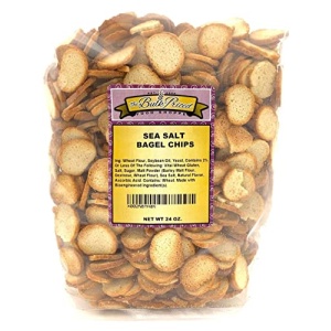 Sea Salt Bagel Chips, 680g Resealable Bag
