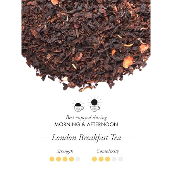 TWG London Breakfast Black Tea, 15 Cotton Bags Gift Set