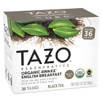 TAZO Black Tea, Organic Awake English Breakfast, 144 Bags