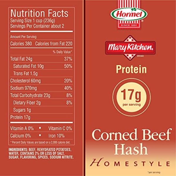 Mary Kitchen Corned Beef Hash 397g (8 Pack)