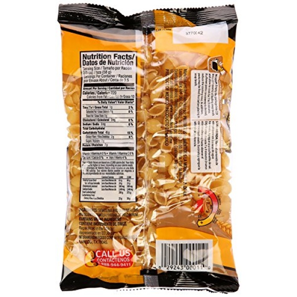 La Moderna Shells Pasta, Durum Wheat, 198g