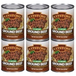 Keystone All Natural Ground Beef 397g Canned Meat Pack of 6