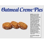 Little Debbie Oatmeal Crème Pies, 12 Cookies, 459g Box