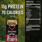 Jack Links Beef Steak Strips, Original, 28g (Pack of 12)