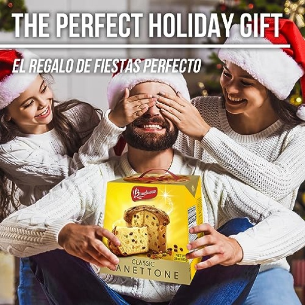 Bauducco Classic Panettone - Italian Holiday Cake 680g