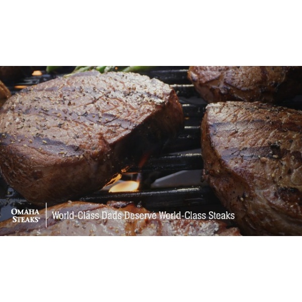Omaha Steaks Deluxe Gift: Filet, Burgers, Franks, Sides