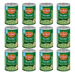 DEL MONTE Sweet Peas Canned Vegetables, 12 Pack, 425g