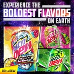 Mountain Dew Soda, Mini Cans, 222 mL (Pack of 10)