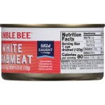 Bumble Bee White Flake Crabmeat in Water, 170g Can