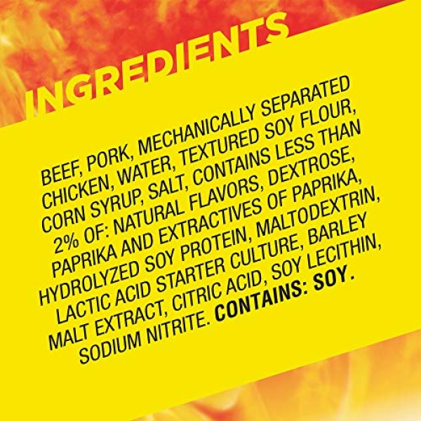 Slim Jim Original Smoked Snack Stick, 8g, 14 Count